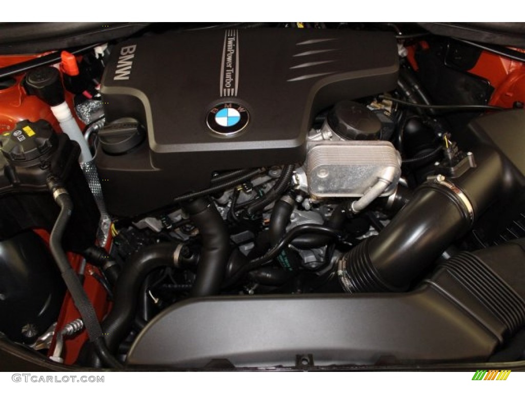 2015 X1 sDrive28i - Valencia Orange / Black photo #20
