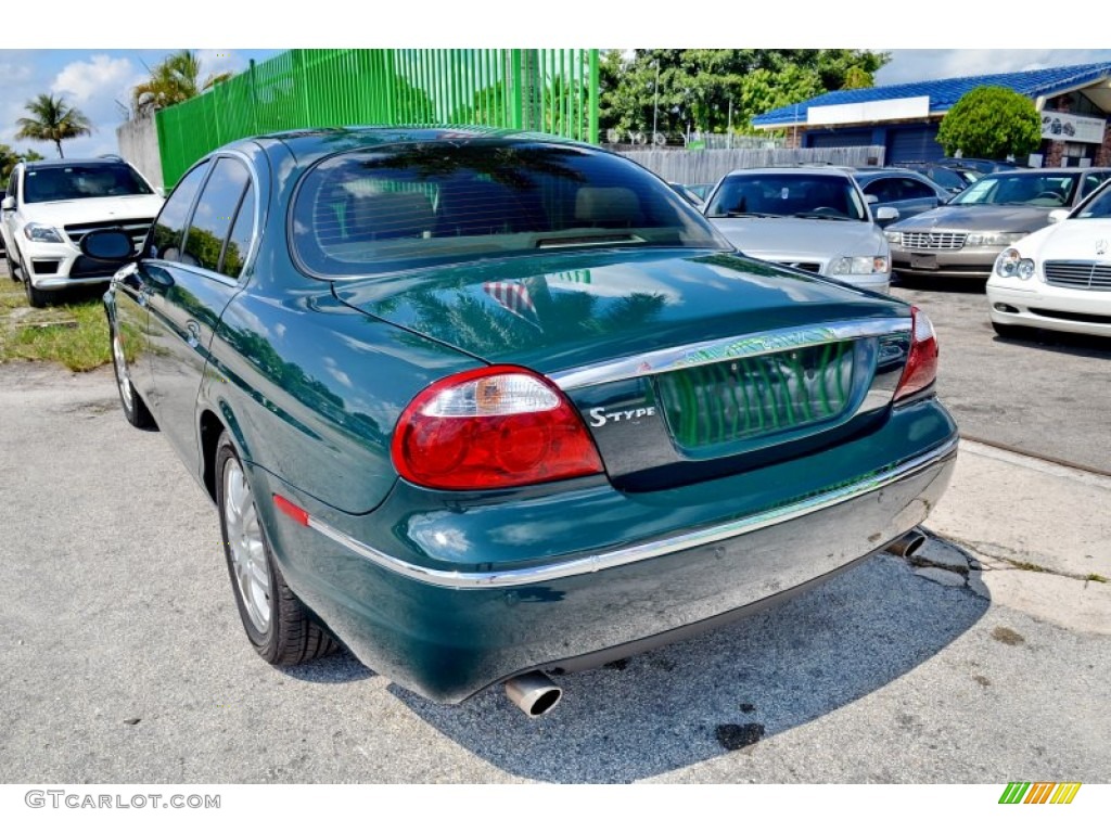 2005 S-Type 3.0 - British Racing Green / Champagne photo #10
