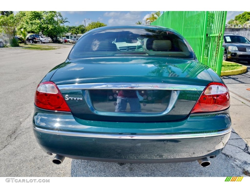2005 S-Type 3.0 - British Racing Green / Champagne photo #11
