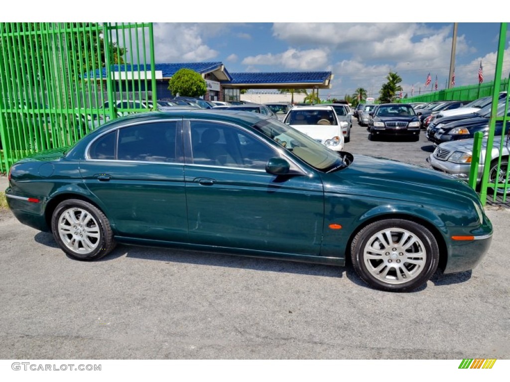 2005 S-Type 3.0 - British Racing Green / Champagne photo #27