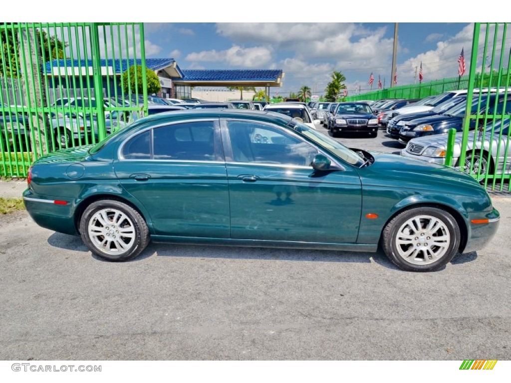 2005 S-Type 3.0 - British Racing Green / Champagne photo #28