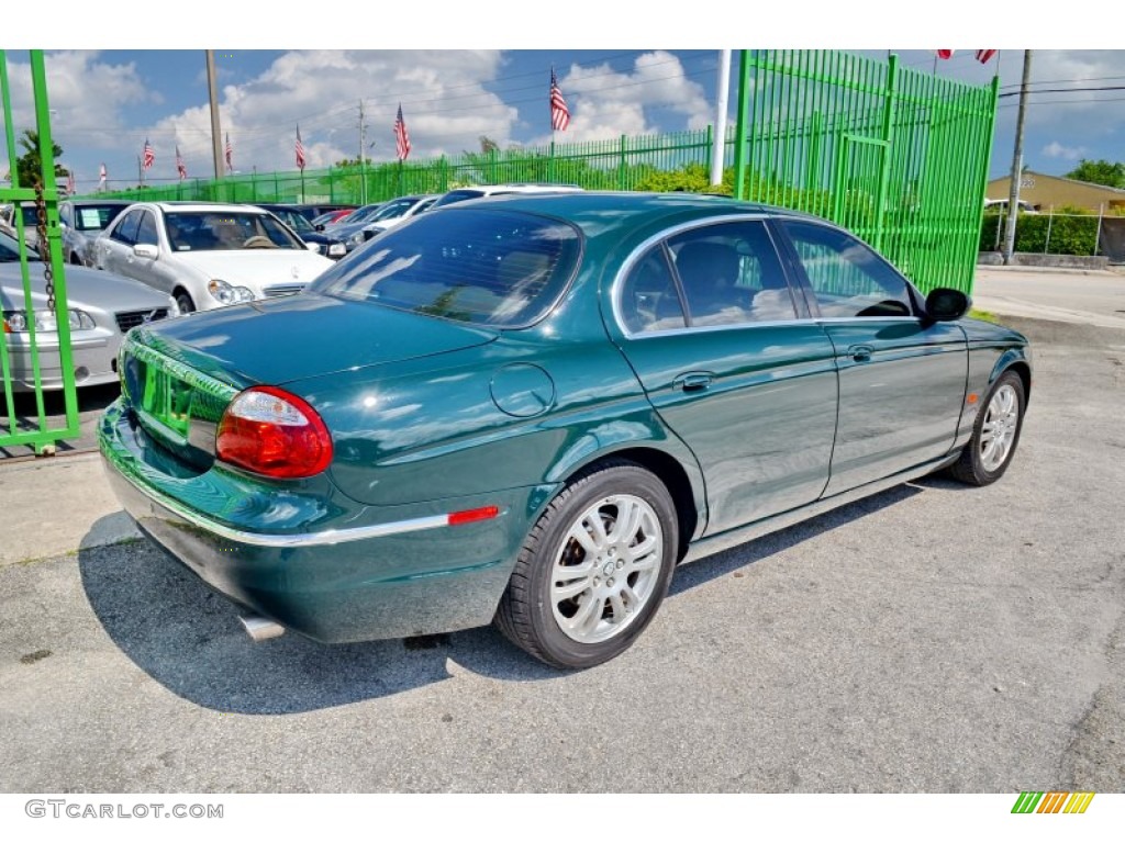 2005 S-Type 3.0 - British Racing Green / Champagne photo #30