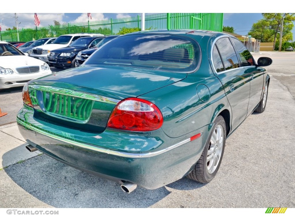 2005 S-Type 3.0 - British Racing Green / Champagne photo #31