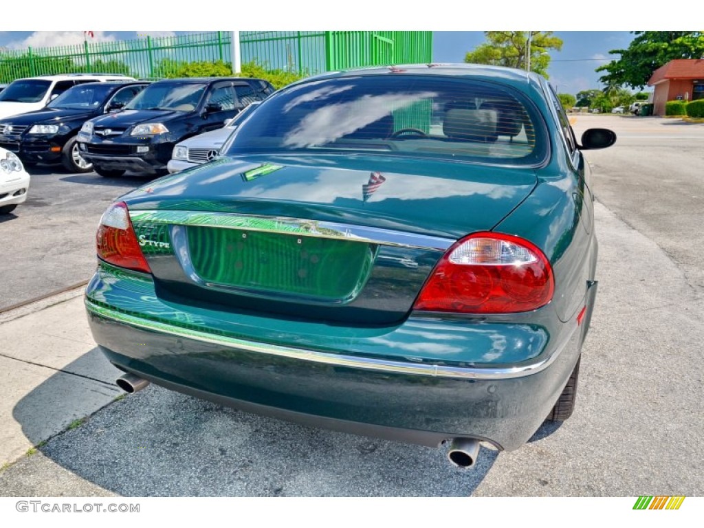 2005 S-Type 3.0 - British Racing Green / Champagne photo #32