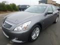 2015 Graphite Shadow Infiniti Q40 Sedan  photo #11