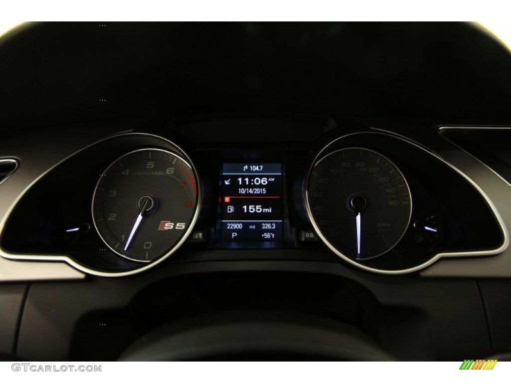 2013 Audi S5 3.0 TFSI quattro Coupe Gauges Photo #107943292