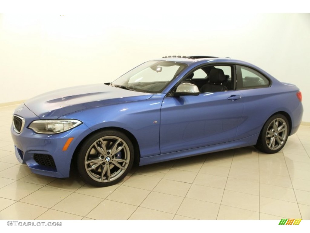 Estoril Blue Metallic 2014 BMW M235i Coupe Exterior Photo #107945065