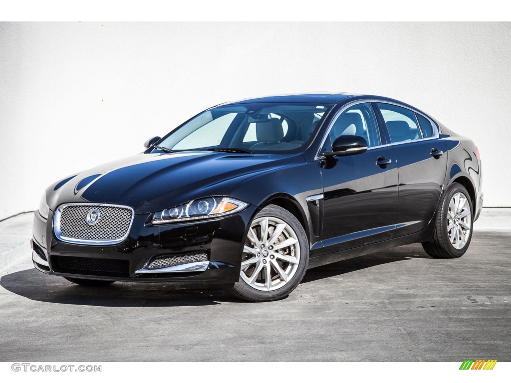 Ebony 2012 Jaguar XF Standard XF Model Exterior Photo #107945464