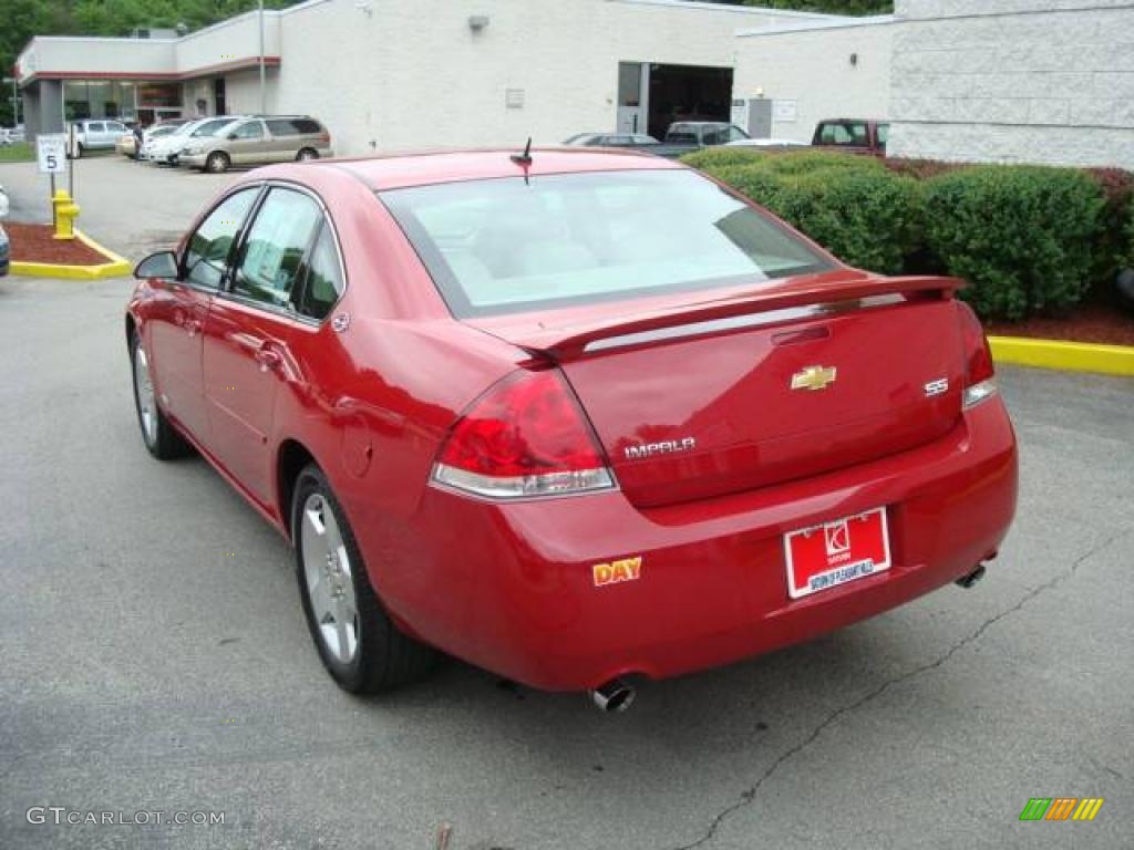 2008 Impala SS - Precision Red / Gray photo #2