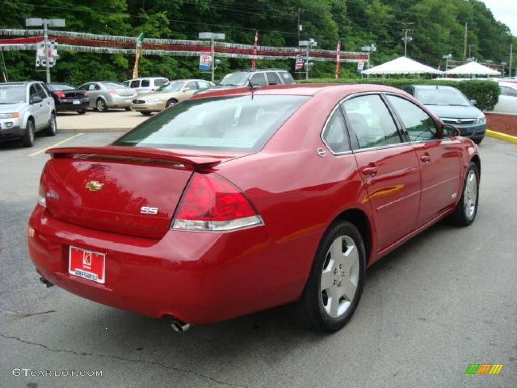 2008 Impala SS - Precision Red / Gray photo #4