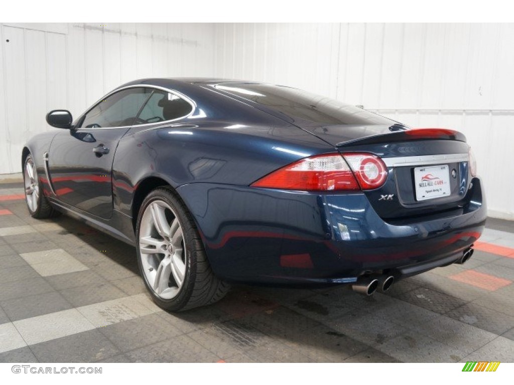 2008 XK XKR Coupe - Indigo Metallic / Ivory/Slate photo #10