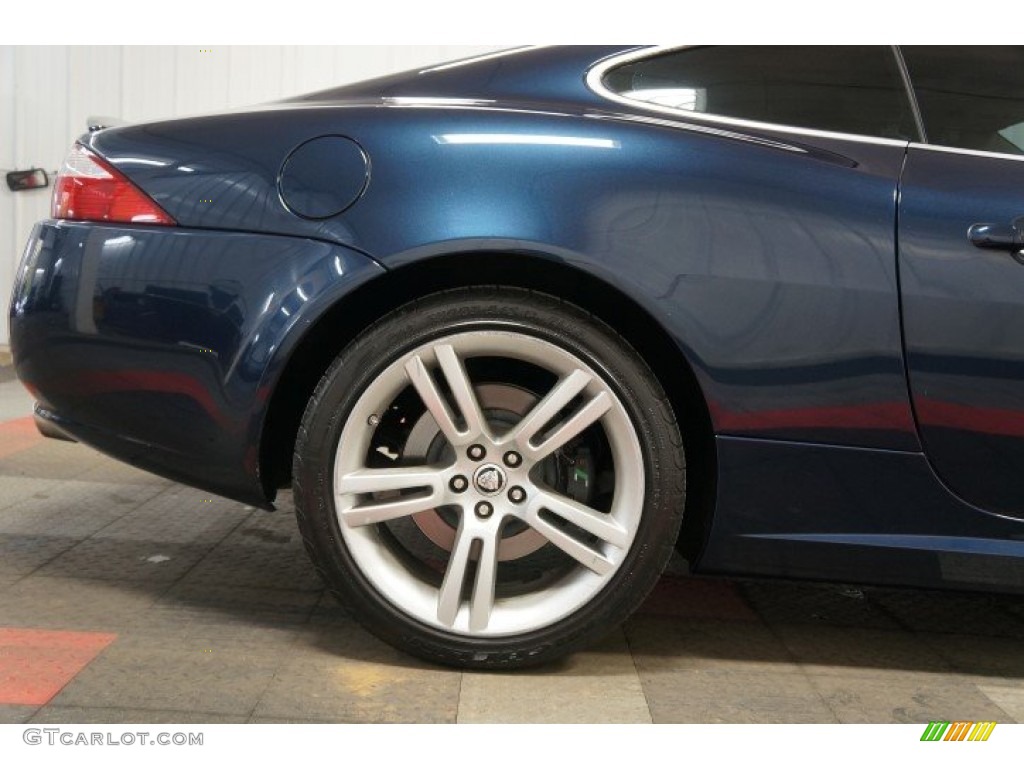 2008 XK XKR Coupe - Indigo Metallic / Ivory/Slate photo #57