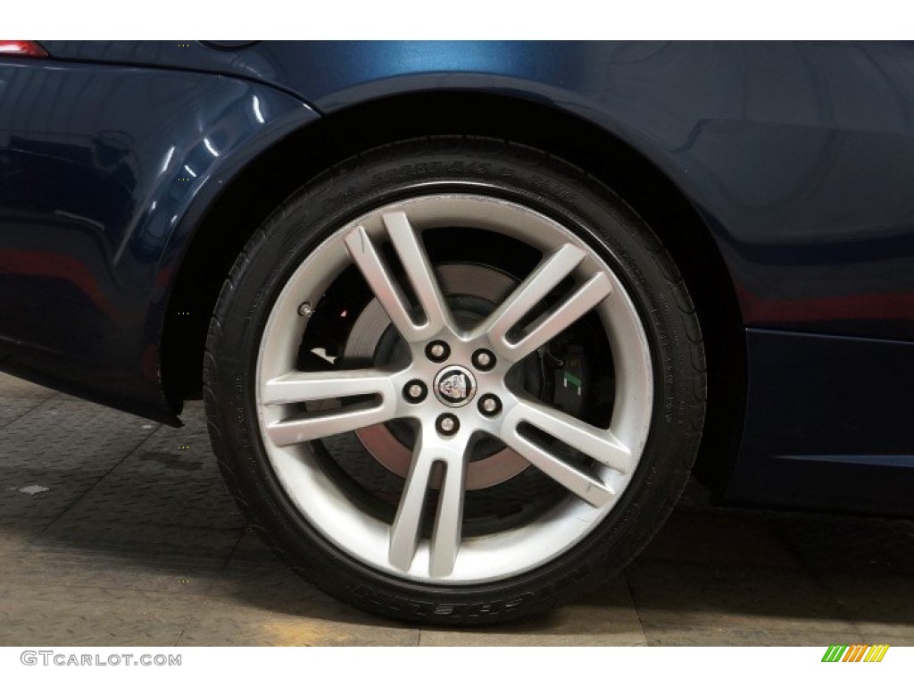 2008 XK XKR Coupe - Indigo Metallic / Ivory/Slate photo #58