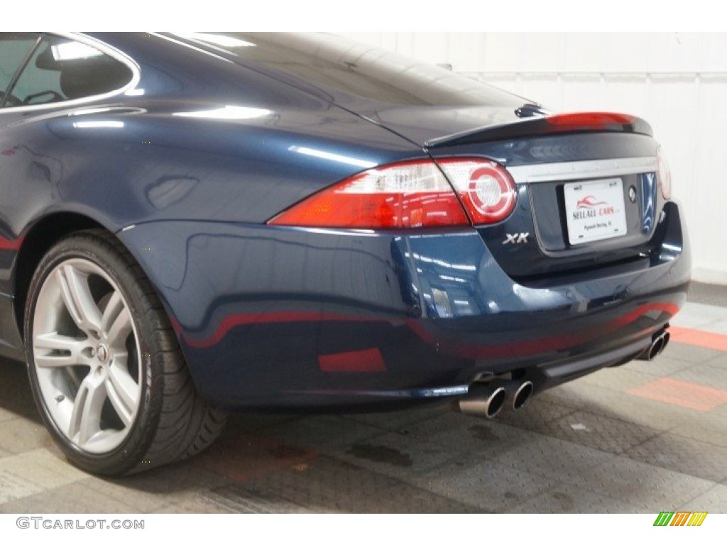 2008 XK XKR Coupe - Indigo Metallic / Ivory/Slate photo #62