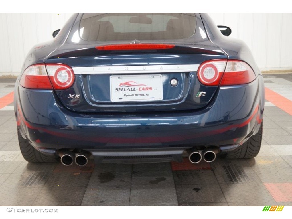 2008 XK XKR Coupe - Indigo Metallic / Ivory/Slate photo #64