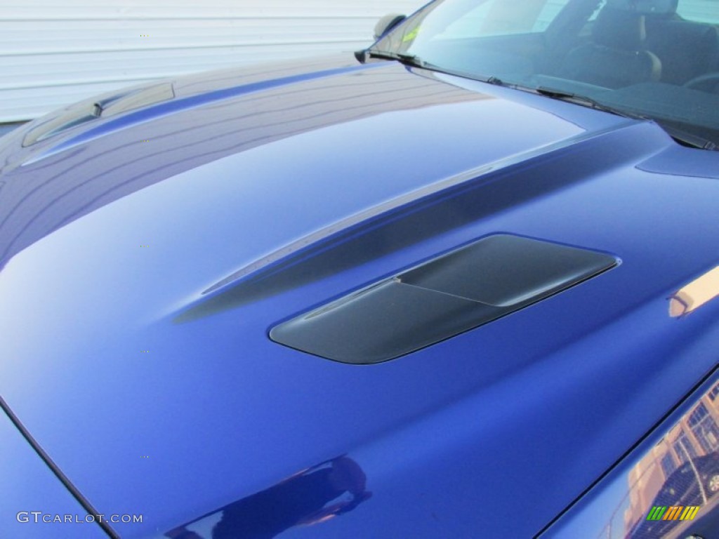 2016 Mustang GT/CS California Special Coupe - Deep Impact Blue Metallic / California Special Ebony Black/Miko Suede photo #11
