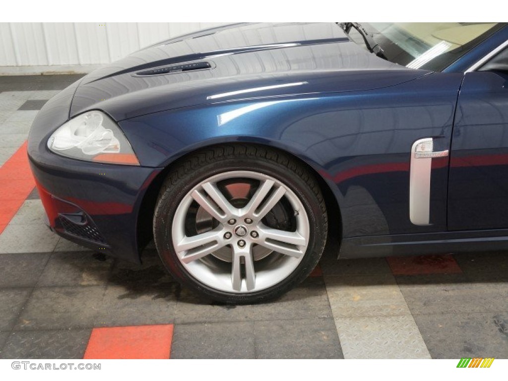 2008 XK XKR Coupe - Indigo Metallic / Ivory/Slate photo #71