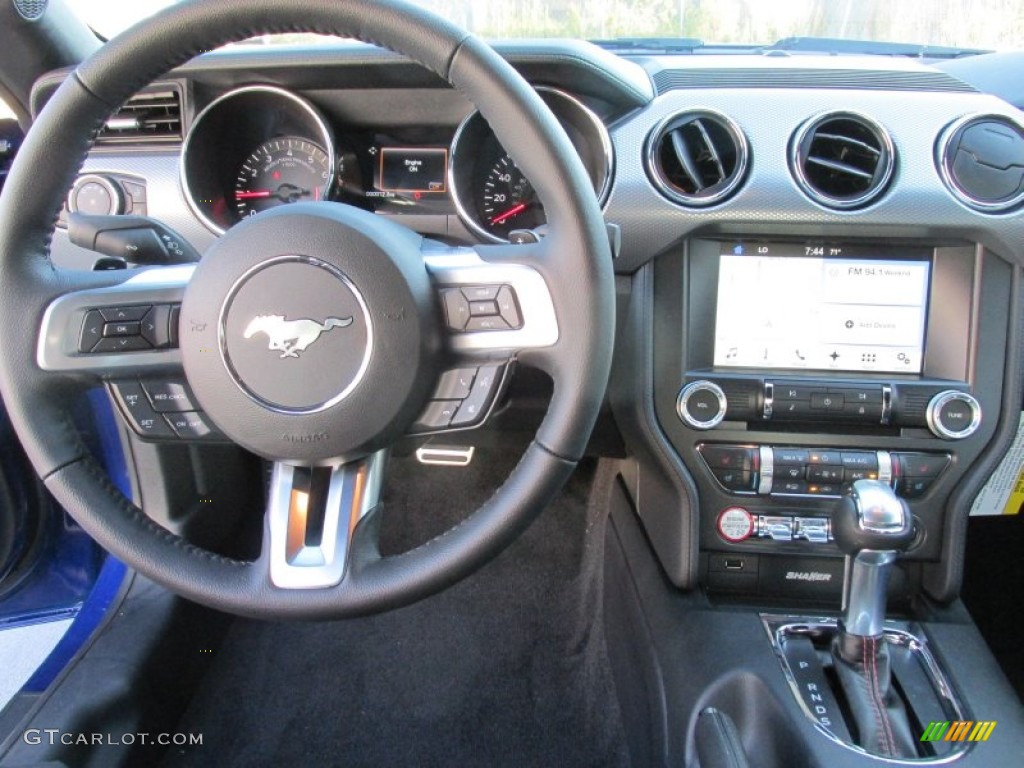 2016 Mustang GT/CS California Special Coupe - Deep Impact Blue Metallic / California Special Ebony Black/Miko Suede photo #23