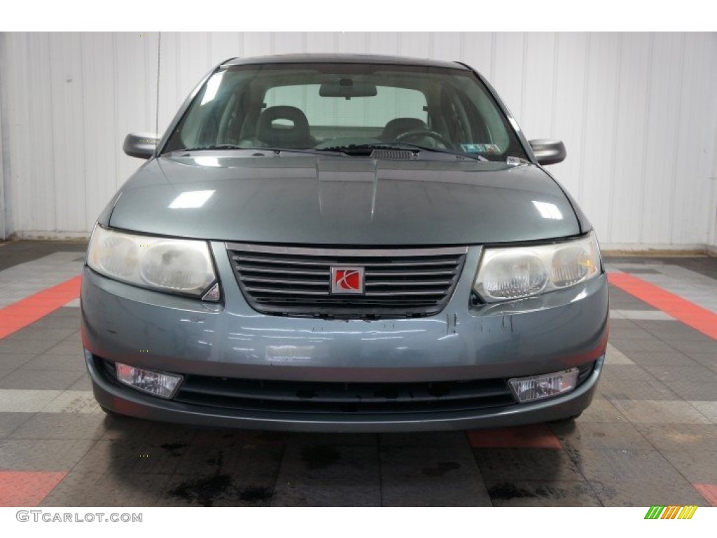 2005 ION 3 Sedan - Storm Gray / Gray photo #4
