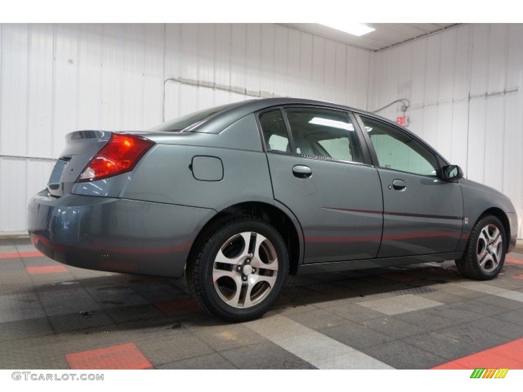 2005 ION 3 Sedan - Storm Gray / Gray photo #7