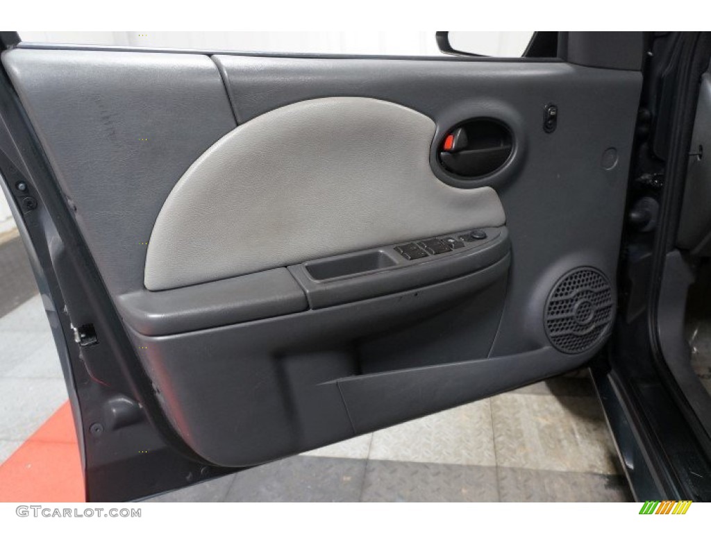 2005 ION 3 Sedan - Storm Gray / Gray photo #12