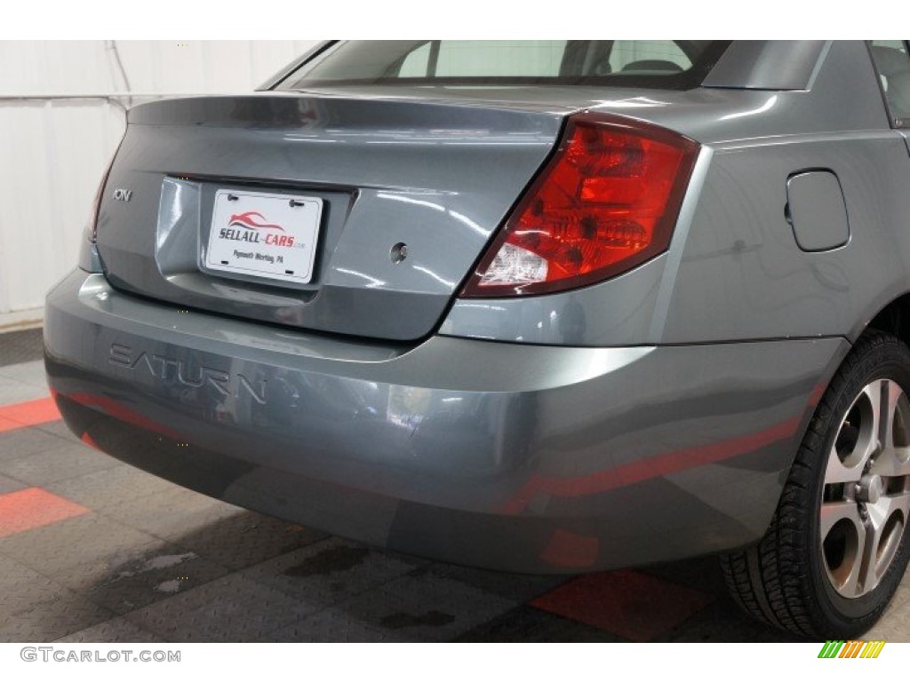 2005 ION 3 Sedan - Storm Gray / Gray photo #53