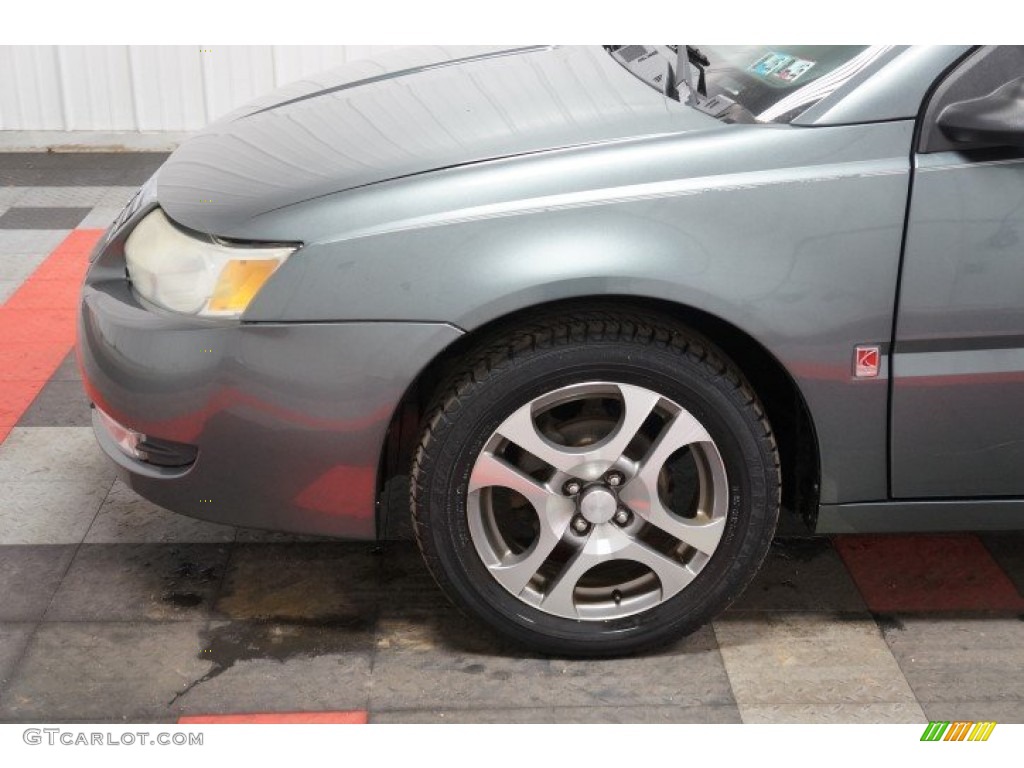 2005 ION 3 Sedan - Storm Gray / Gray photo #62