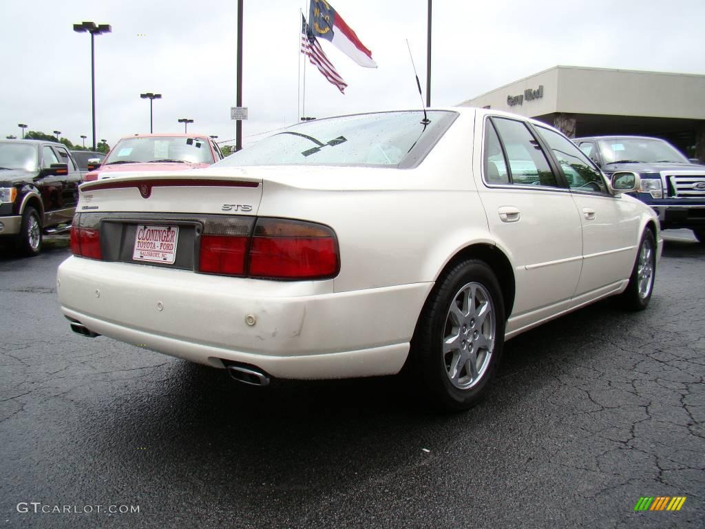 2001 Seville STS - White Diamond / Oatmeal photo #3