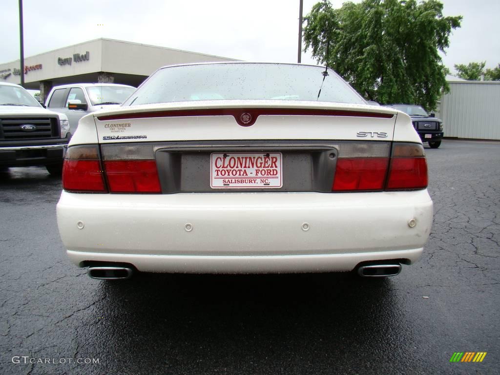 2001 Seville STS - White Diamond / Oatmeal photo #4