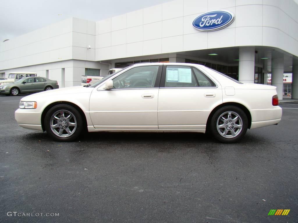 2001 Seville STS - White Diamond / Oatmeal photo #5