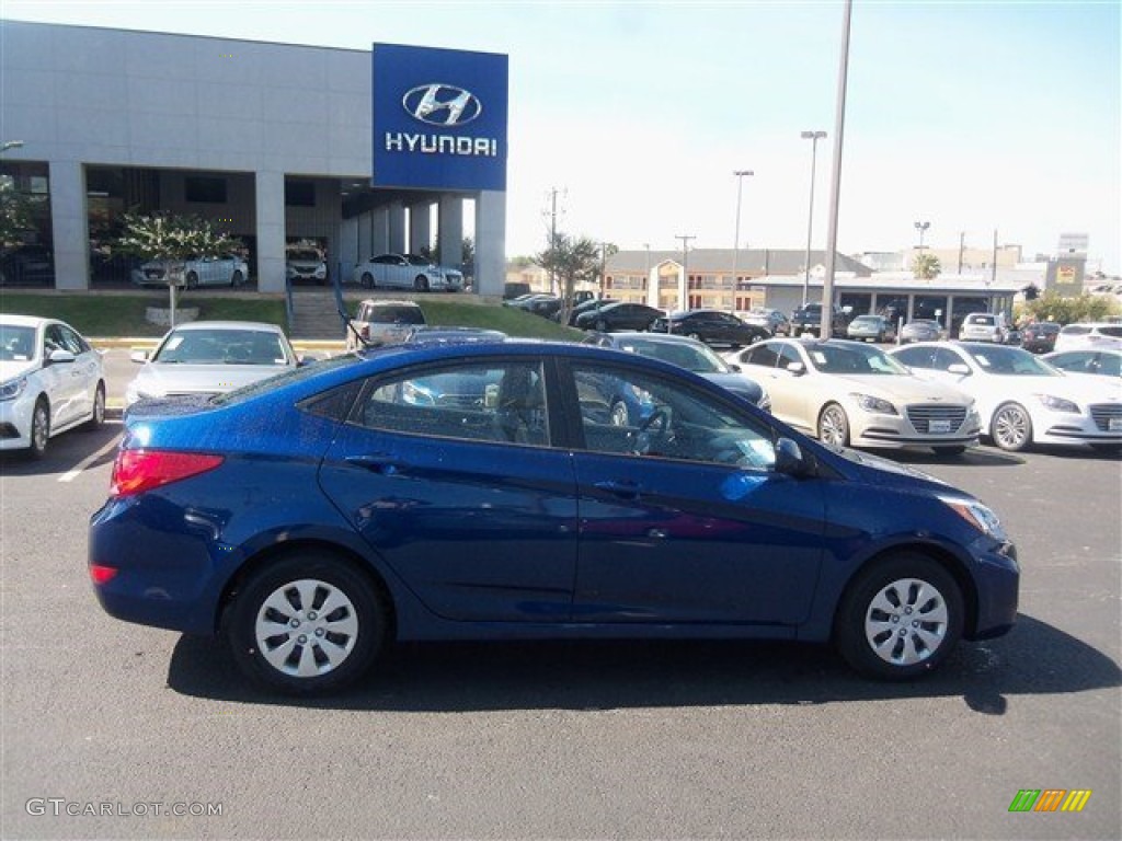 Pacific Blue 2016 Hyundai Accent SE Sedan Exterior Photo #107953319