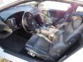 1990 Nissan 300ZX Black Interior Front Seat Photo