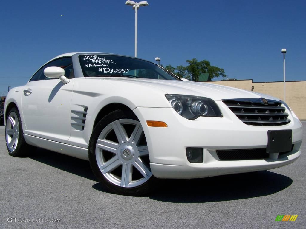 Alabaster White Chrysler Crossfire