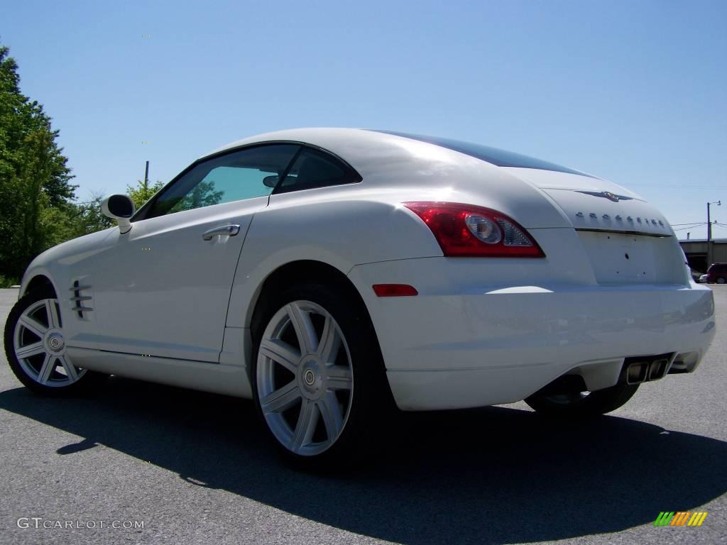 2005 Crossfire Limited Coupe - Alabaster White / Dark Slate Grey photo #4