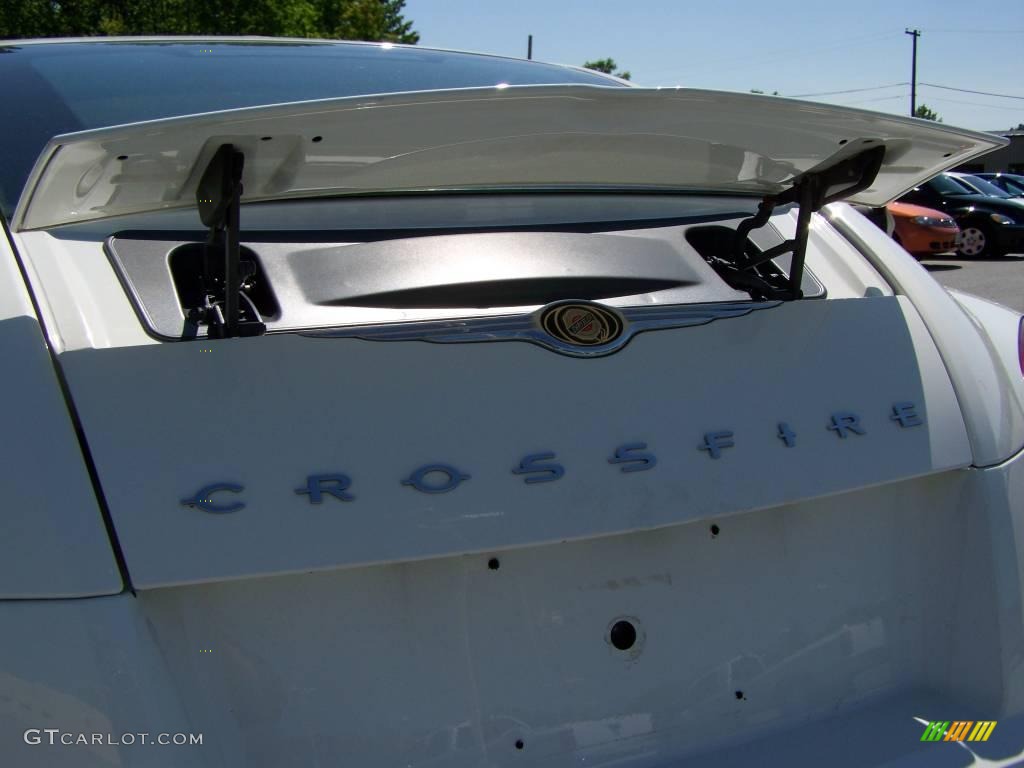 2005 Crossfire Limited Coupe - Alabaster White / Dark Slate Grey photo #11