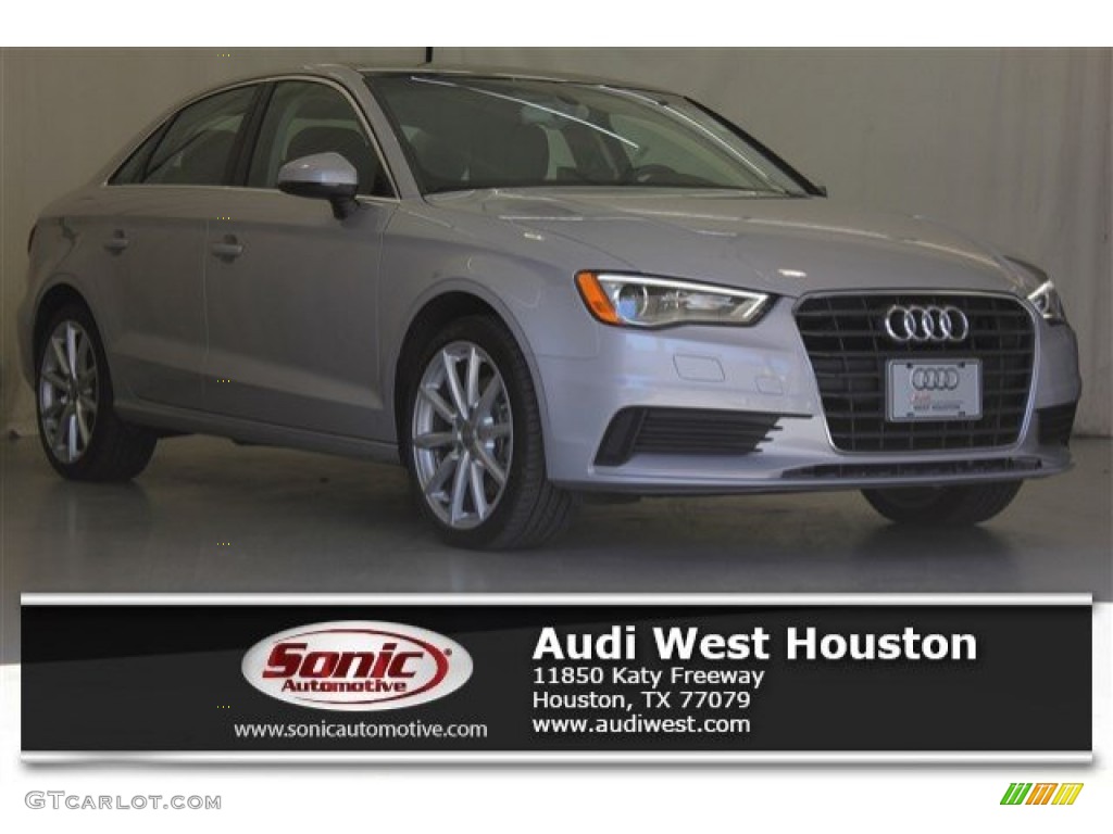 2015 A3 1.8 Premium Plus - Lotus Gray Metallic / Black photo #1