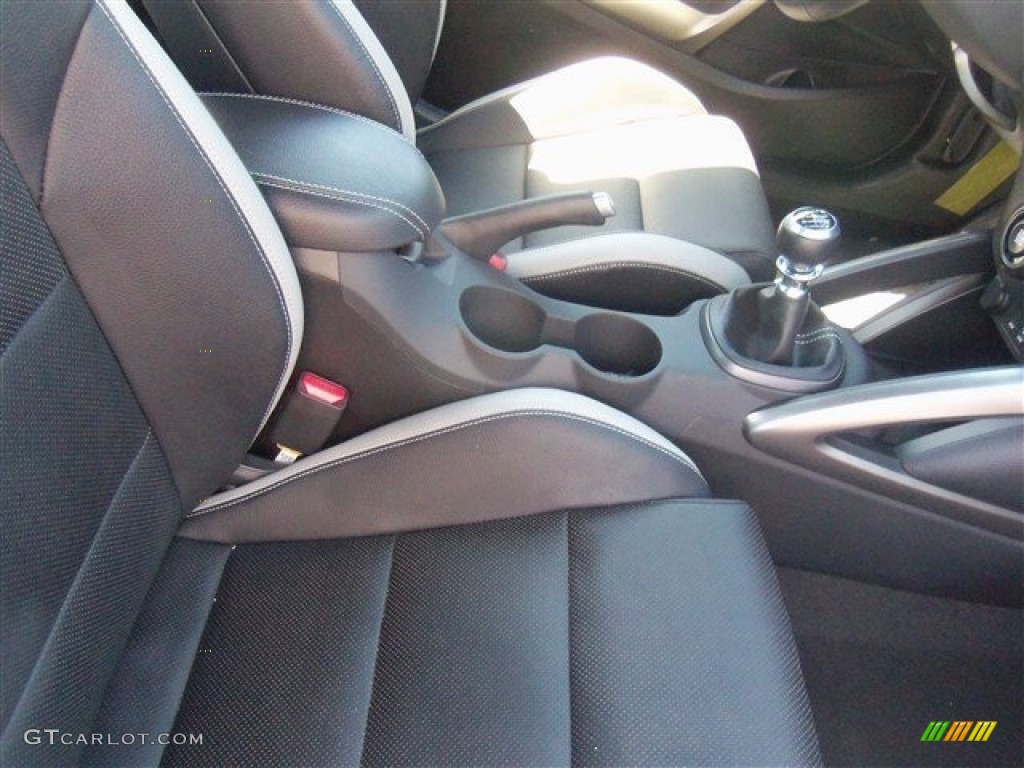 2016 Veloster Turbo - Vitamin C / Black photo #14