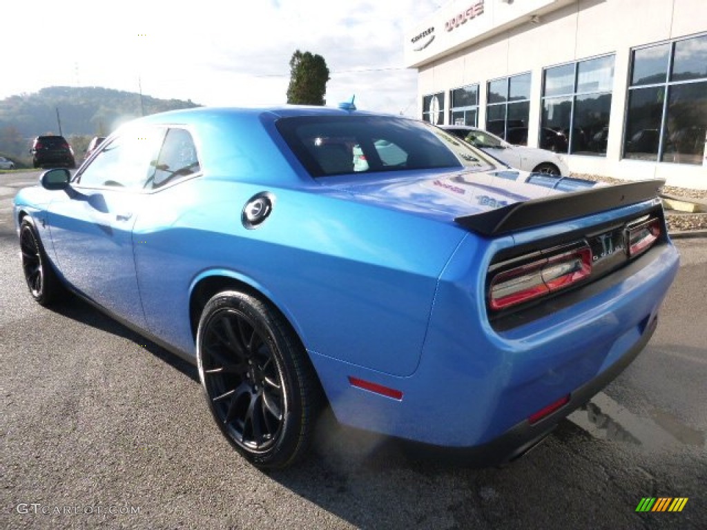 2016 Challenger SRT Hellcat - B5 Blue Pearl / Black photo #3