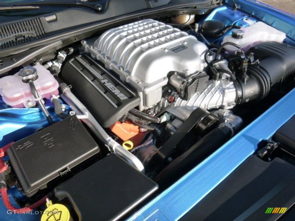 2016 Dodge Challenger SRT Hellcat 6.2 Liter SRT Hellcat HEMI Supercharged OHV 16-Valve VVT V8 Engine Photo #107957954