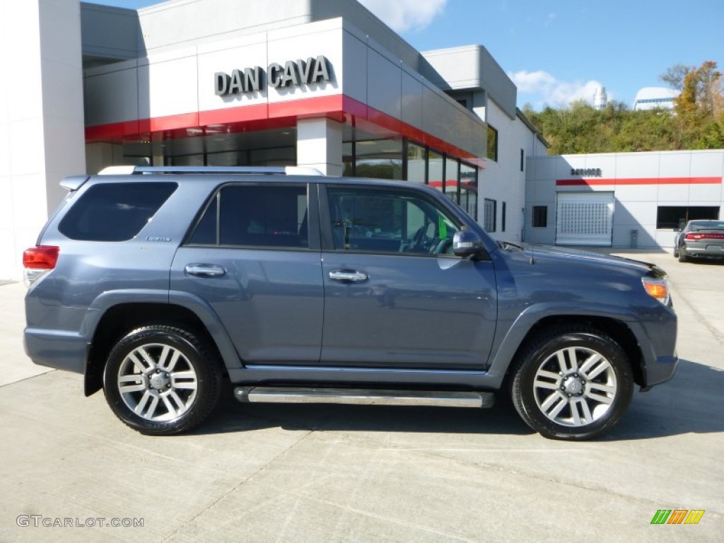 2011 4Runner Limited 4x4 - Shoreline Blue Pearl / Black Leather photo #6