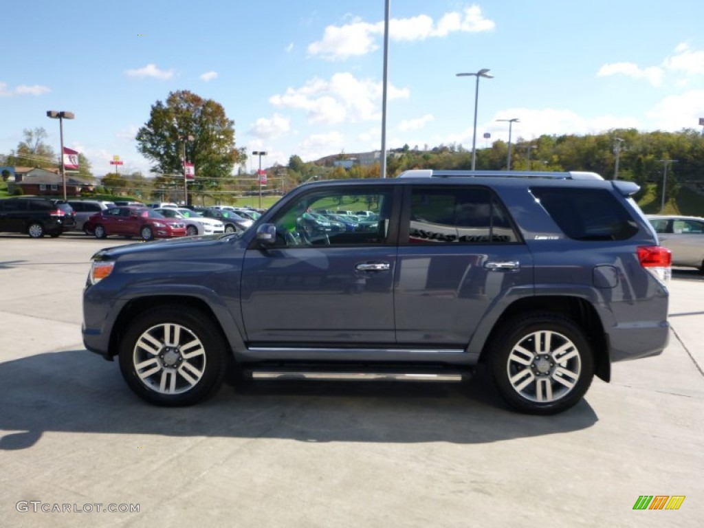 2011 4Runner Limited 4x4 - Shoreline Blue Pearl / Black Leather photo #10