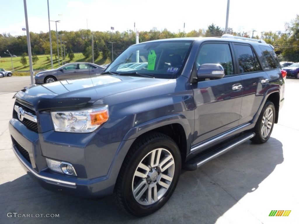 2011 4Runner Limited 4x4 - Shoreline Blue Pearl / Black Leather photo #11