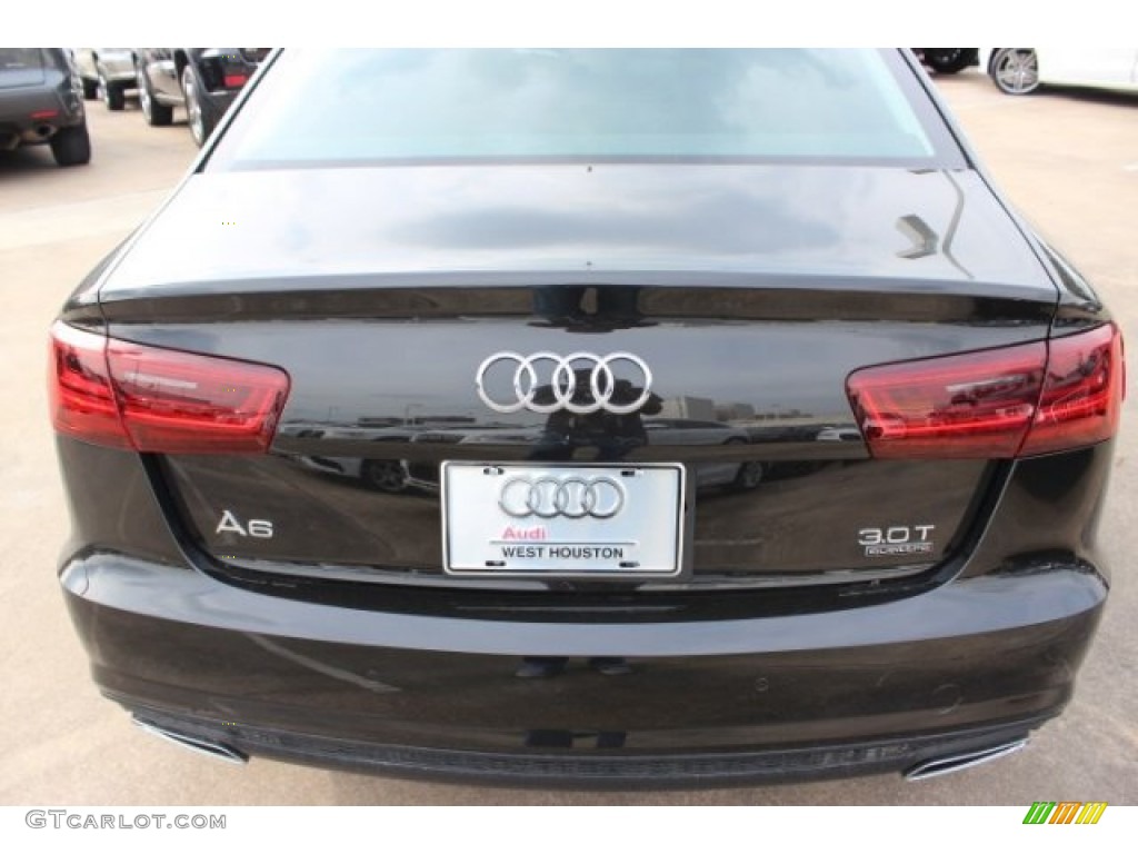 2016 A6 3.0 TFSI Prestige quattro - Havanna Black Metallic / Black photo #7