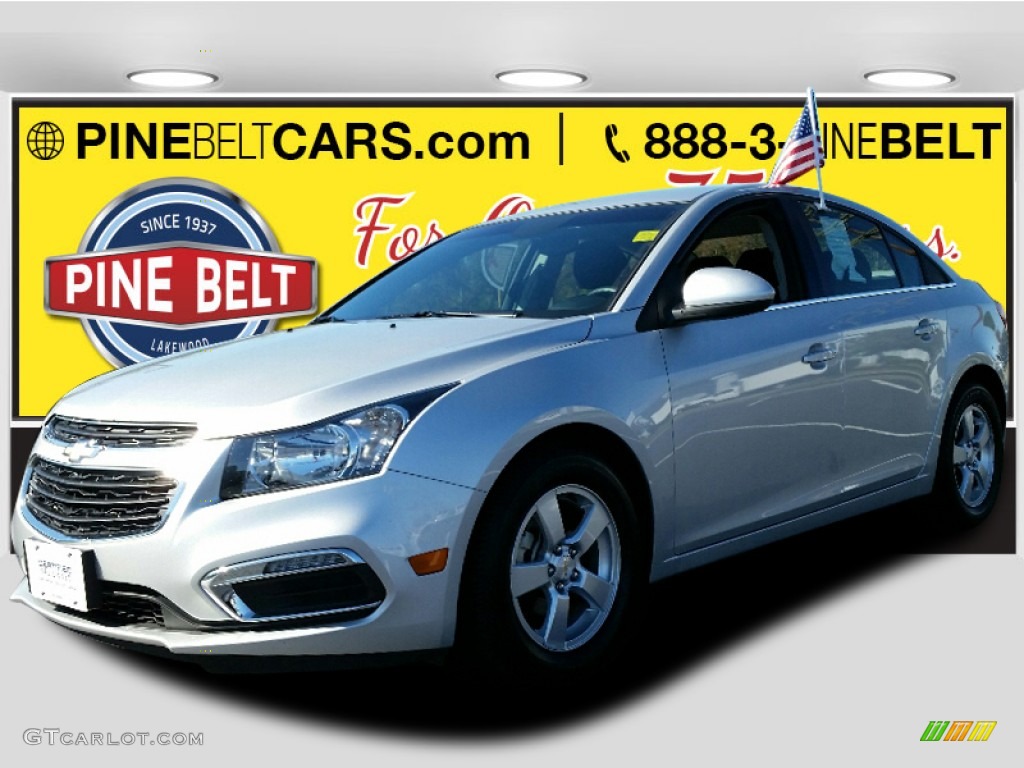 2015 Cruze LT - Silver Ice Metallic / Jet Black/Medium Titanium photo #1