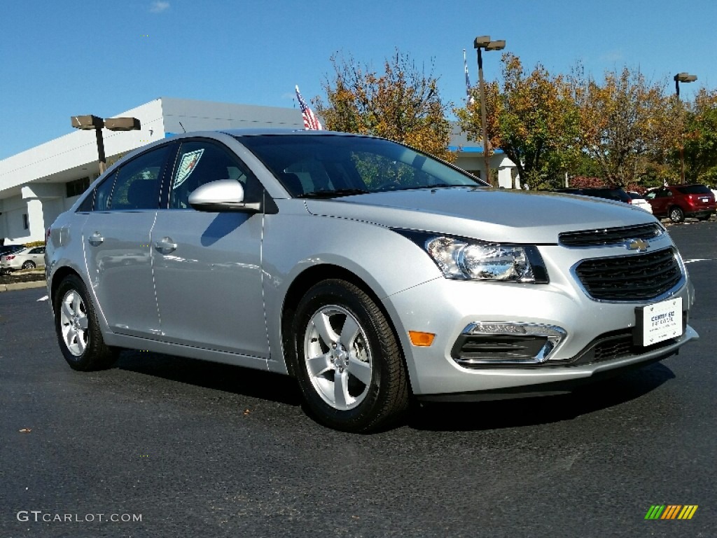 2015 Cruze LT - Silver Ice Metallic / Jet Black/Medium Titanium photo #3