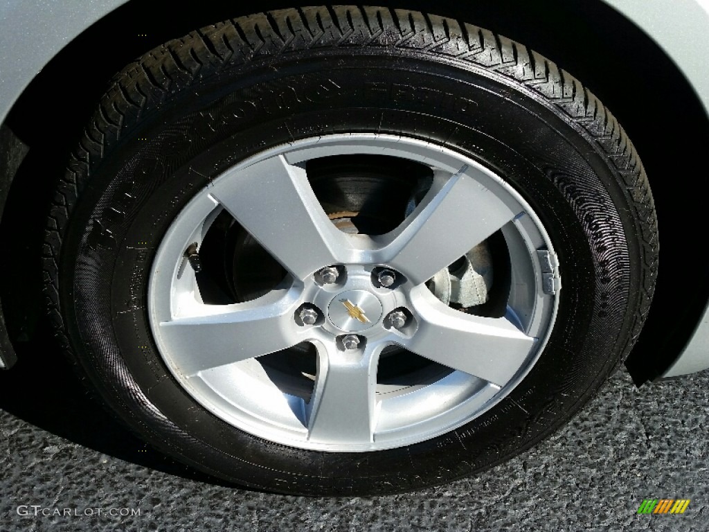 2015 Cruze LT - Silver Ice Metallic / Jet Black/Medium Titanium photo #4