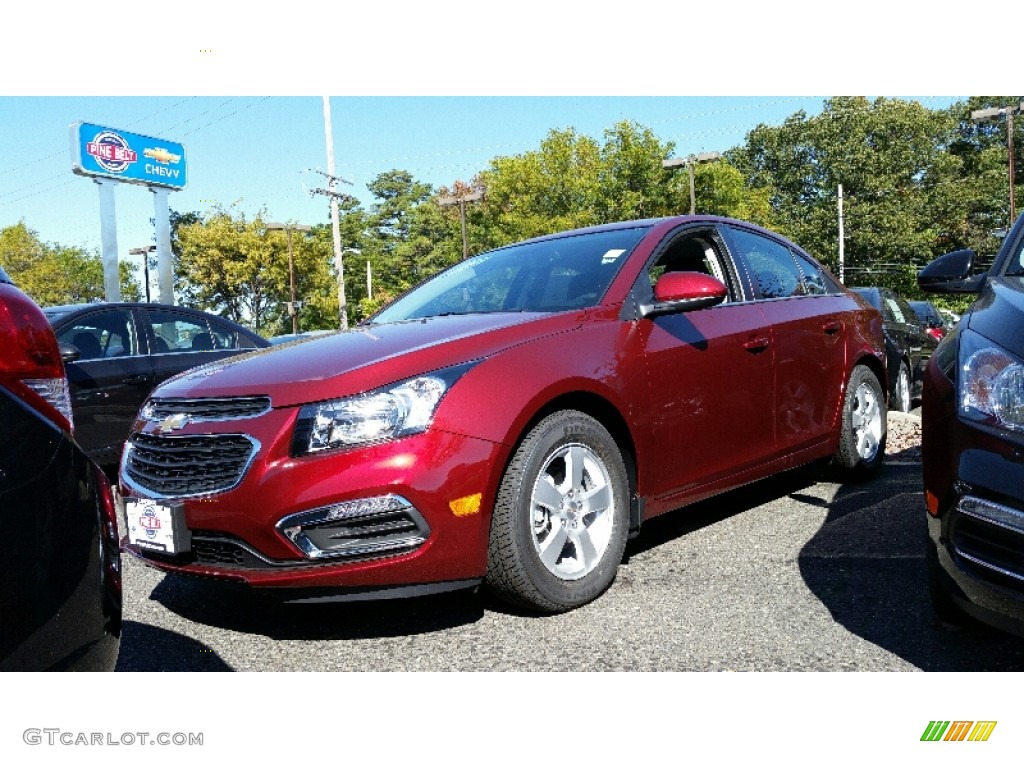 2016 Cruze Limited LT - Siren Red Tintcoat / Brownstone photo #1