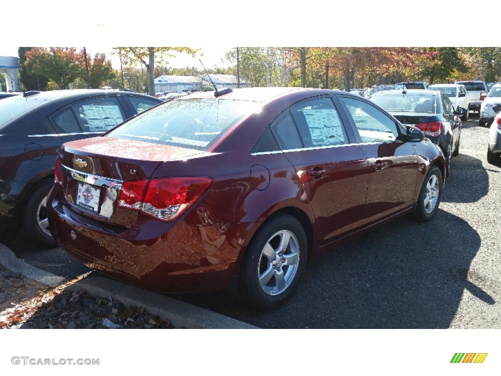 2016 Cruze Limited LT - Siren Red Tintcoat / Brownstone photo #4
