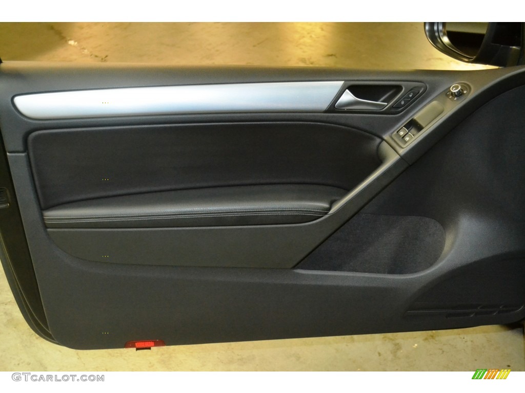 2013 Golf R 2 Door 4Motion - Deep Black Pearl Metallic / Titan Black photo #17