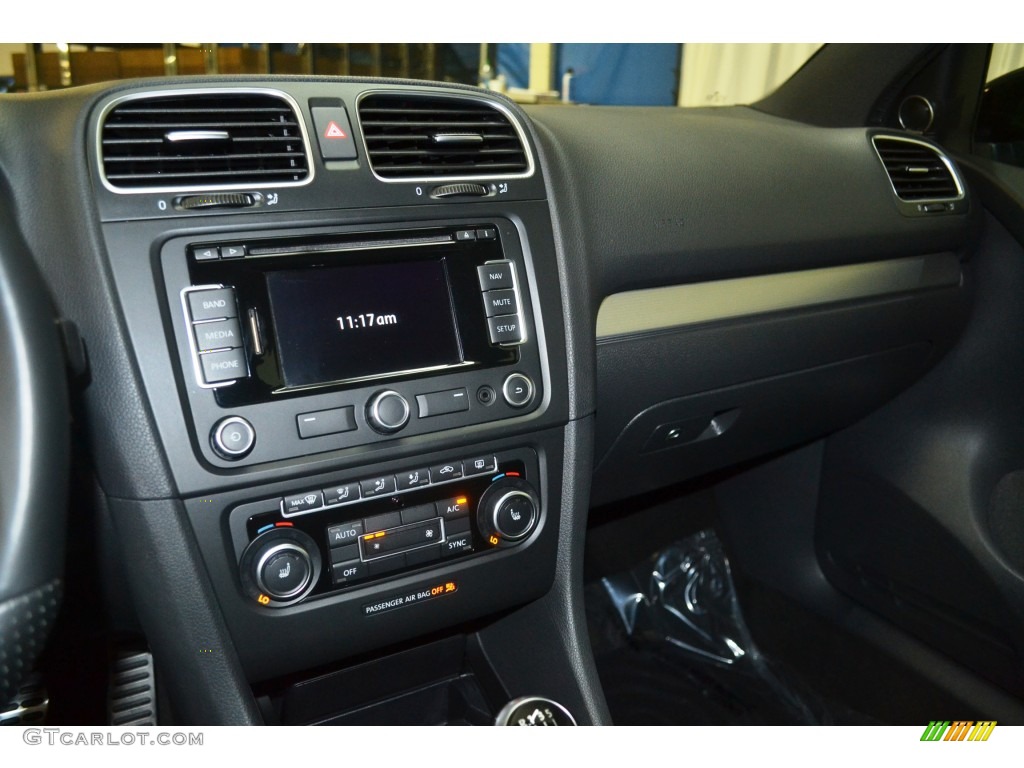 2013 Golf R 2 Door 4Motion - Deep Black Pearl Metallic / Titan Black photo #19